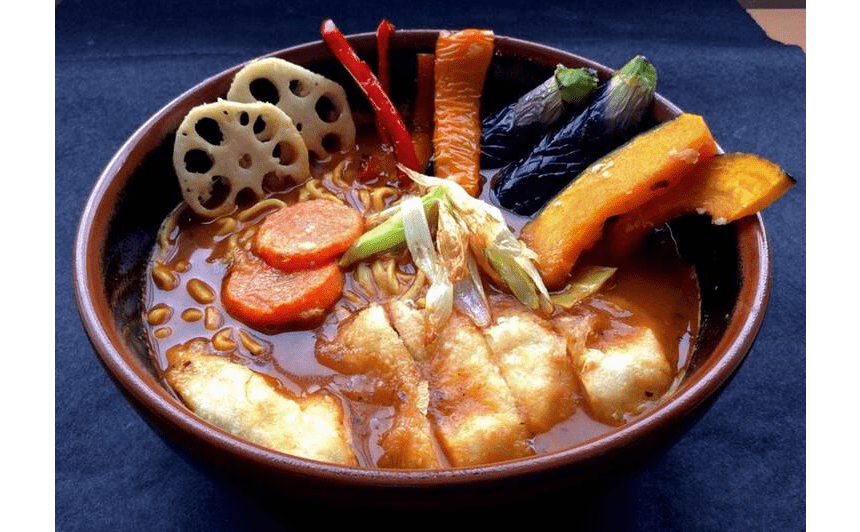 Spicy Soup Curry Ramen